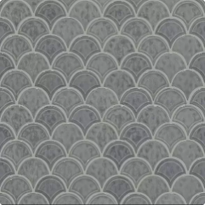 Dark Gray Fan - ceramic tile